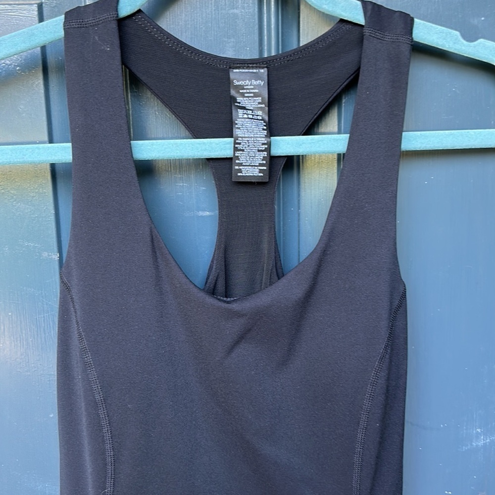 Sweaty Betty Black Racerback Tennis Dress - Picture 4 of 14